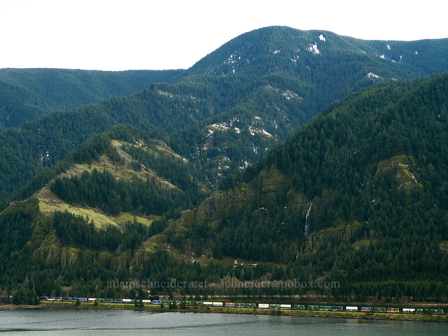 Starvation Ridge & Lancaster Falls [Augspurger Trail, Gifford Pinchot National Forest, Skamania County, Washington]