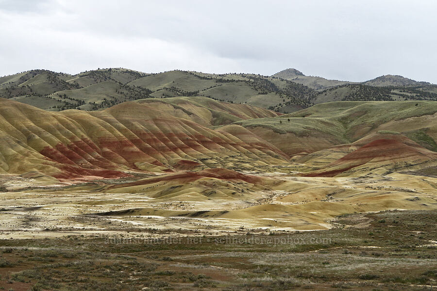 Painted Hills [Bear Creek Road, John Day Fossil Beds National Monument, Wheeler County, Oregon]
