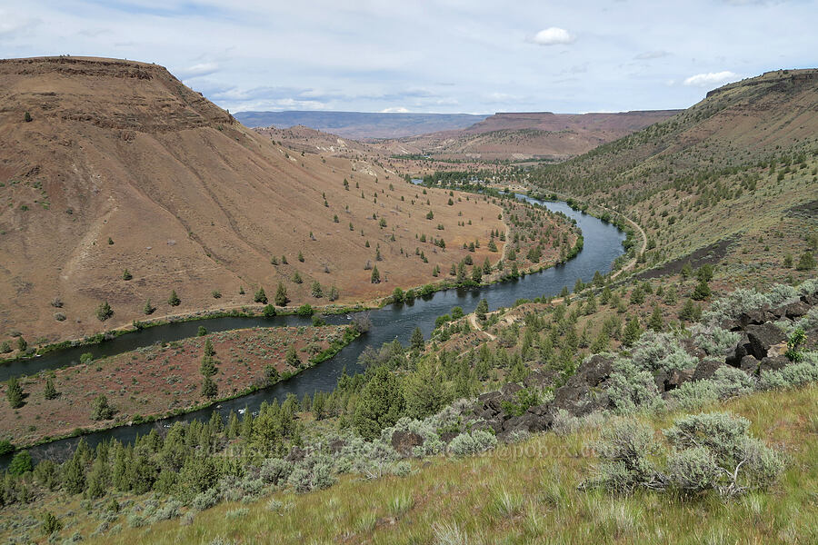 Deschutes River [Trout Creek Climbing Area, Jefferson County, Oregon]