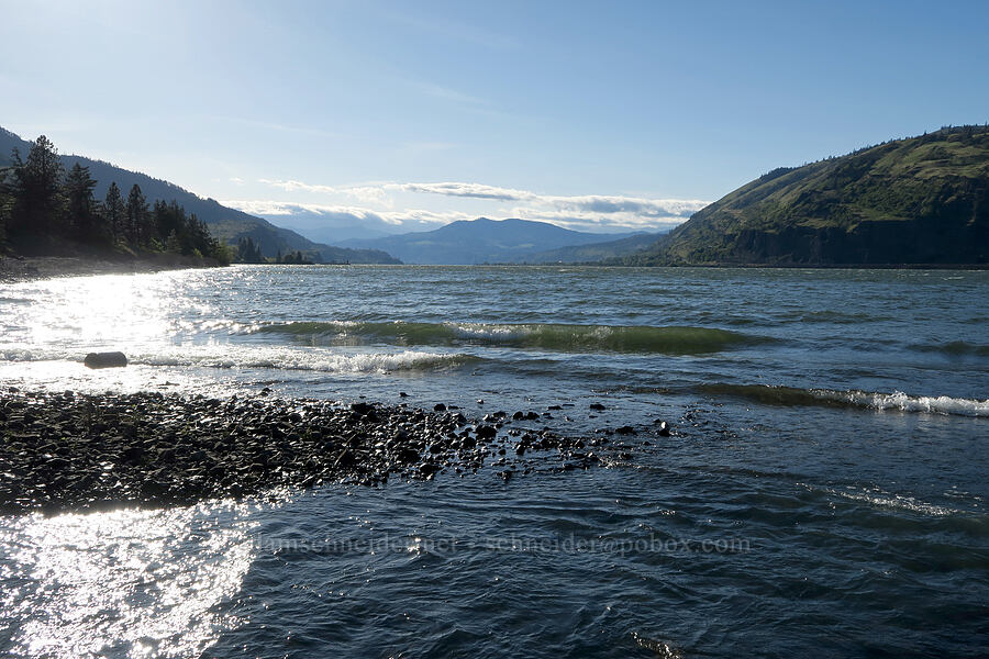 Columbia River [Rock Creek Park, Mosier, Wasco County, Oregon]