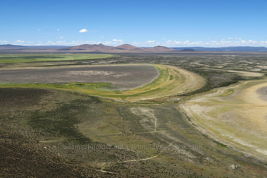 Warner Valley & Rabbit Hills [Warner Valley Overlook, Hart Mountain National Antelope Refuge, Lake County, Oregon]