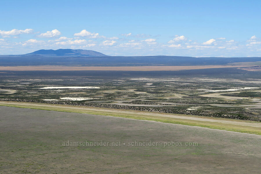 Warner Valley & Juniper Mountain [Hart Mountain Road, Hart Mountain National Antelope Refuge, Lake County, Oregon]