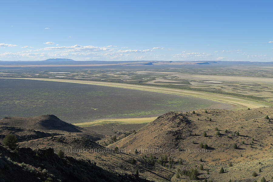 Warner Valley [Hart Mountain Road, Hart Mountain National Antelope Refuge, Lake County, Oregon]