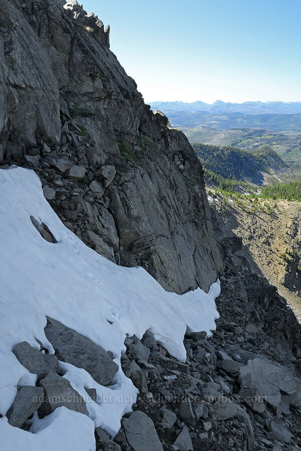 northeast face [Tiffany Mountain, Okanogan-Wenatchee National Forest, Okanogan County, Washington]