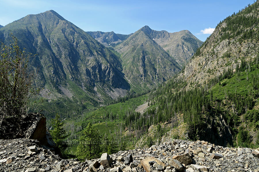 Delancy Ridge & the Upper Methow River [Deadhorse Point, Okanogan-Wenatchee National Forest, Okanogan County, Washington]