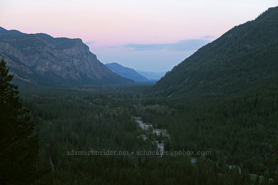 Goat Wall & Methow Valley [Forest Road 5400, Okanogan-Wenatchee National Forest, Okanogan County, Washington]
