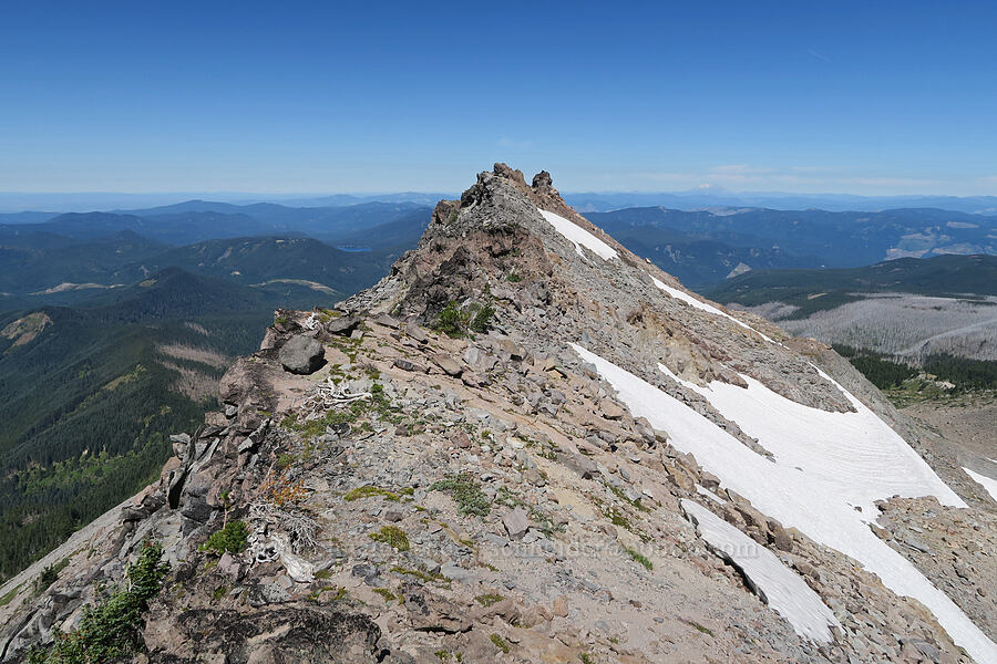 Ho Rock [Cathedral Ridge, Mt. Hood Wilderness, Clackamas County, Oregon]