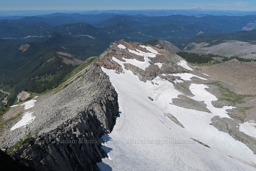 Cathedral Ridge & Glisan Creek [Co Rock, Mt. Hood Wilderness, Hood River County, Oregon]
