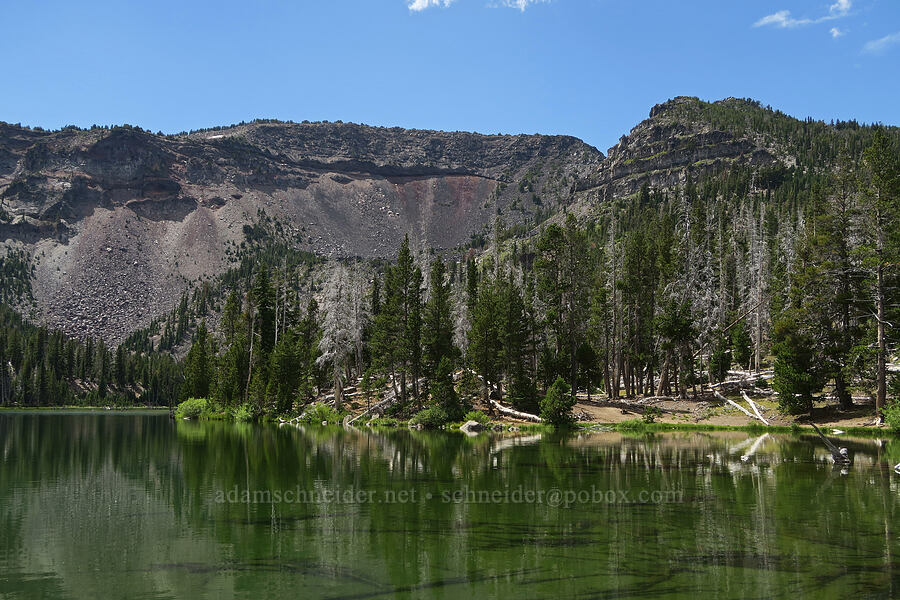 Tam McArthur Rim & Little Three Creek Lake [Little Three Creek Lake, Deschutes National Forest, Deschutes County, Oregon]