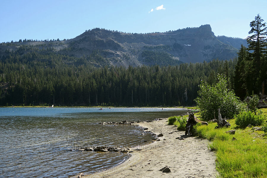 Tam McArthur Rim & Three Creek Lake [Three Creek Lake, Deschutes National Forest, Deschutes County, Oregon]