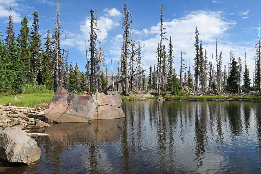 Bluff Lake [Bluff Lake Trail, Yakama Reservation, Yakima County, Washington]
