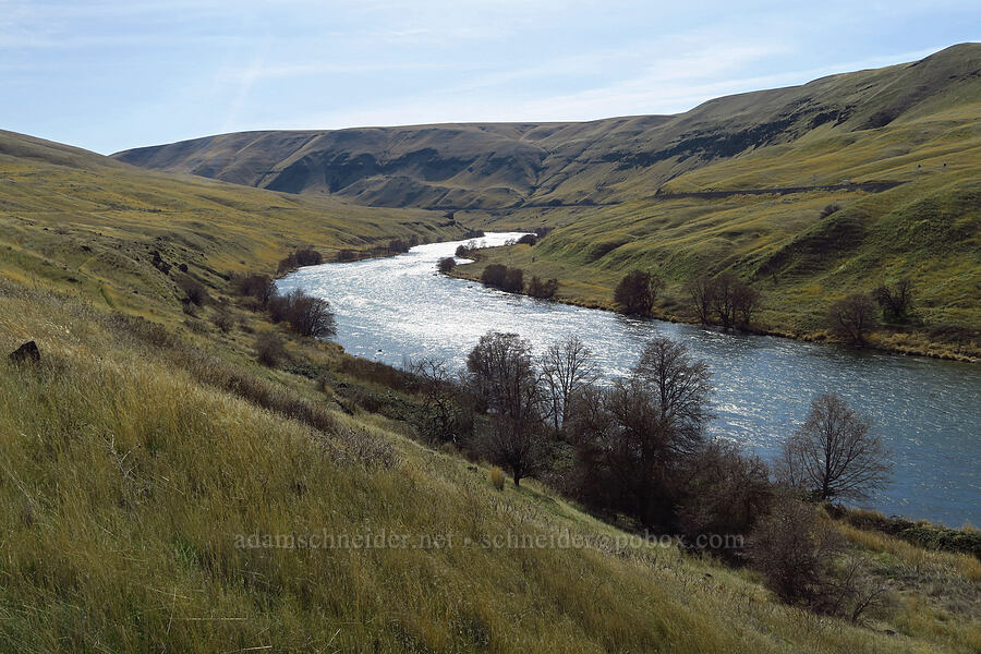 Deschutes River [Riverview Trail, Deschutes River State Recreation Area, Sherman County, Oregon]