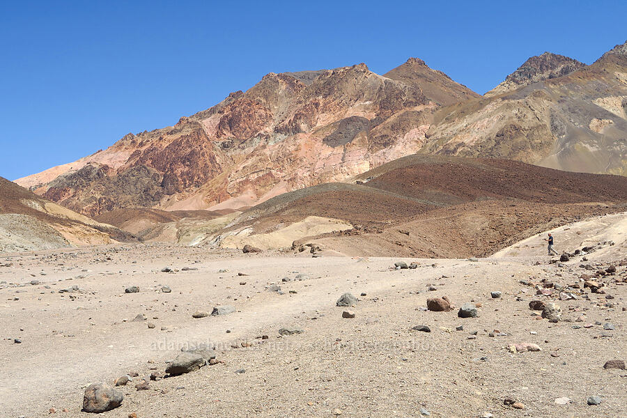 colorful mountains [Artist's Palette Drive, Death Valley National Park, Inyo County, California]