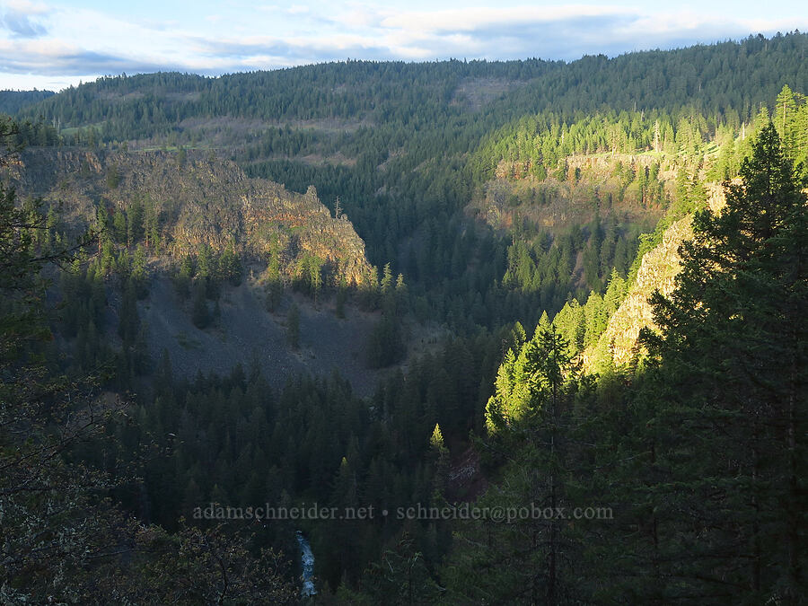 Klickitat Canyon [Outlet Falls Viewpoint, Klickitat County, Washington]