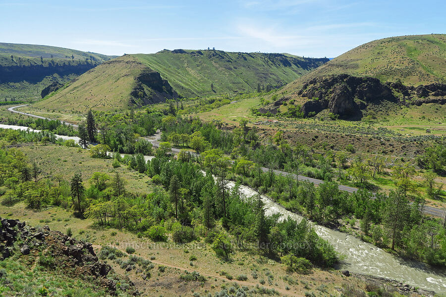Tieton River & Oak Creek Canyon [Royal Columns, Yakima County, Washington]