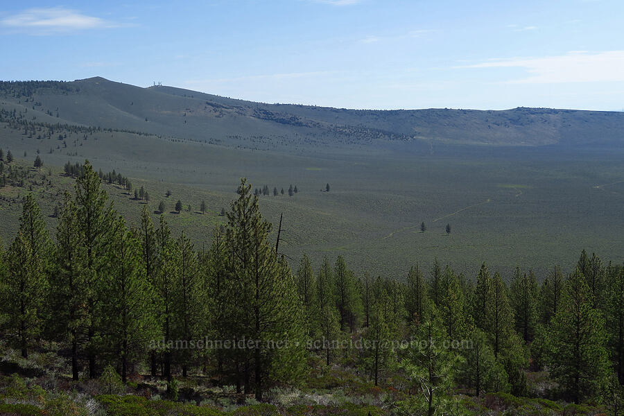 Pine Mountain & Kotzman Basin [Forest Road 2017, Deschutes County, Oregon]