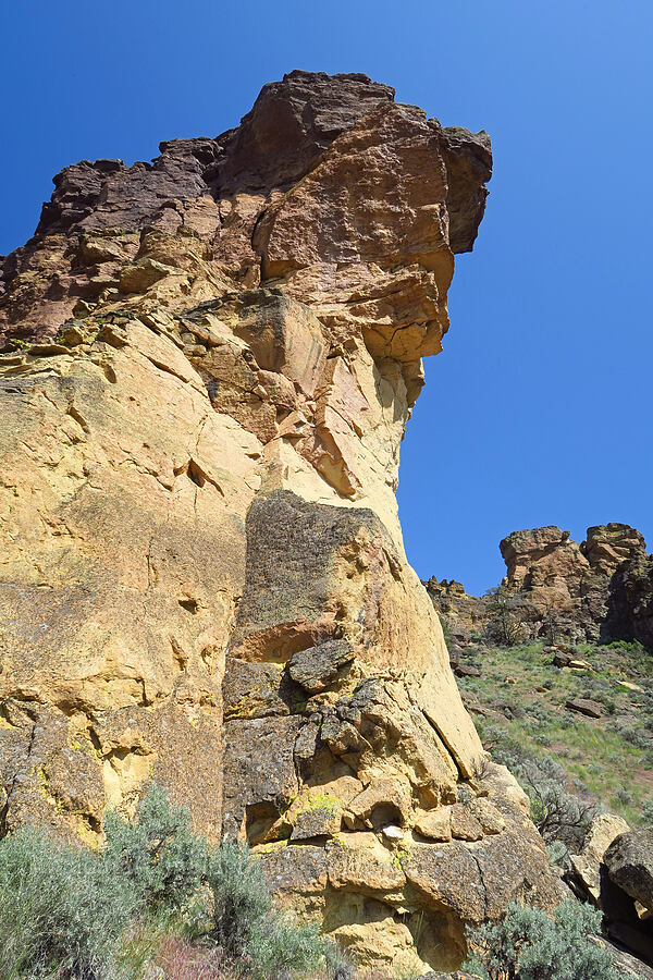 colorful rocks [Smith Rock State Park, Deschutes County, Oregon]