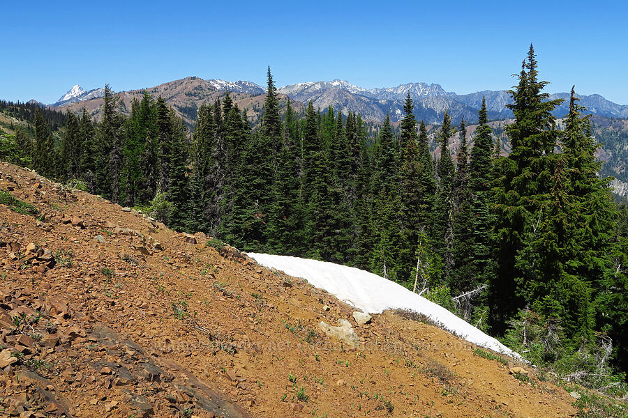 Wenatchee Mountains & the Enchantments [County Line Trail, Okanogan-Wenatchee National Forest, Chelan County, Washington]