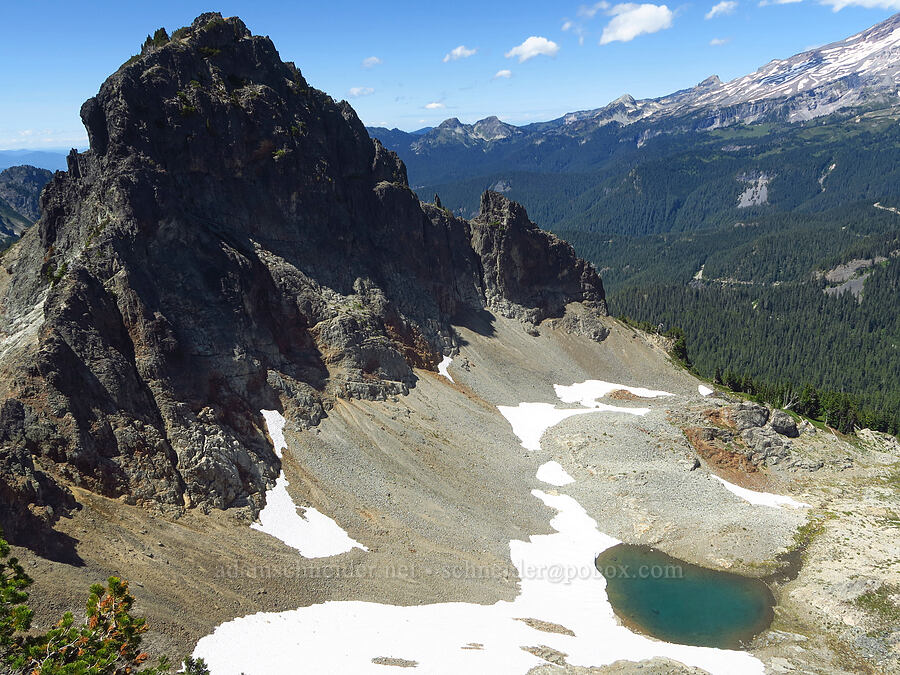 Pinnacle Peak [The Castle, Mount Rainier National Park, Lewis County, Washington]