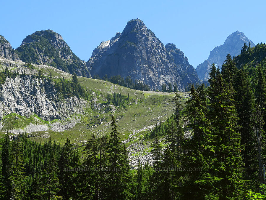 Lake Ann Buttress [Lake Ann Trail, Mt. Baker Wilderness, Whatcom County, Washington]