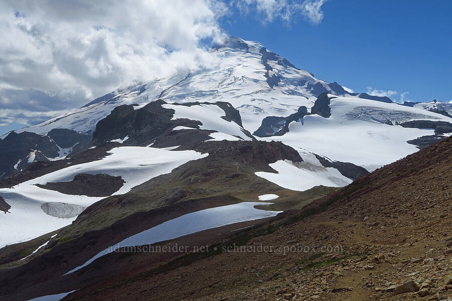 Mount Baker & The Portals [Ptarmigan Ridge Trail, Mt. Baker Wilderness, Whatcom County, Washington]