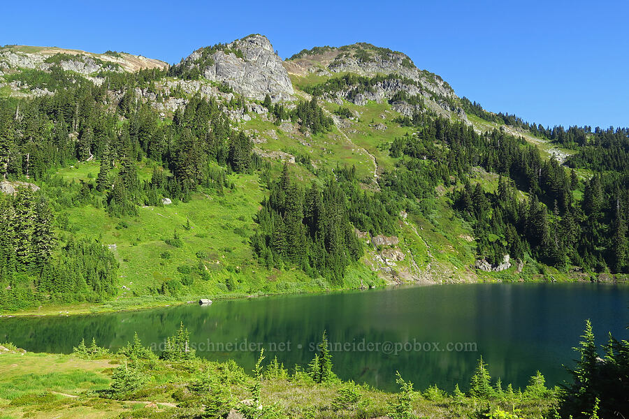 Winchester Mountain & Upper Twin Lake [Forest Road 3065, Mt. Baker-Snoqualmie National Forest, Whatcom County, Washington]