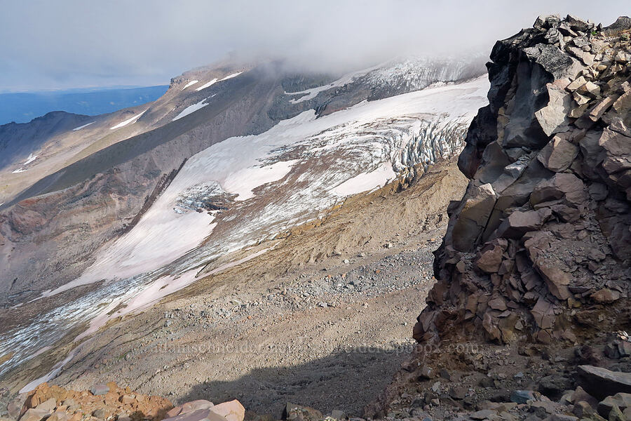 Coe Glacier [Barrett Spur, Mt. Hood Wilderness, Hood River County, Oregon]