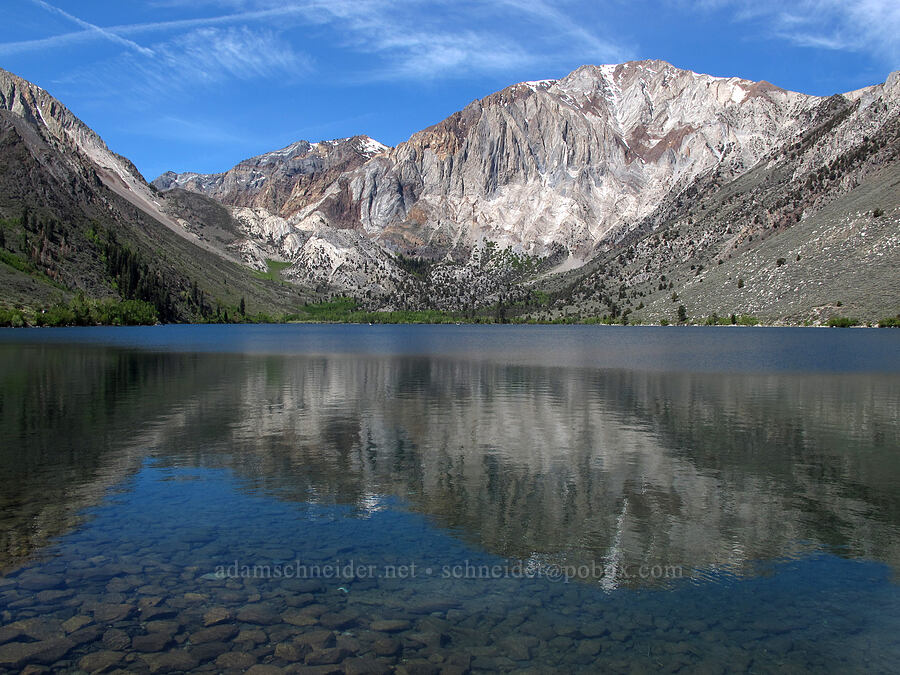 Convict Lake & Laurel Mountain [Convict Lake Road, Inyo National Forest, Mono County, California]