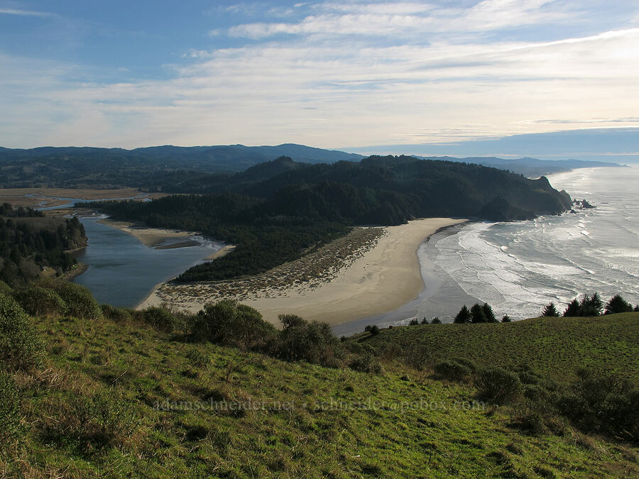 mouth of the Salmon River [Cascade Head, Tillamook County, Oregon]