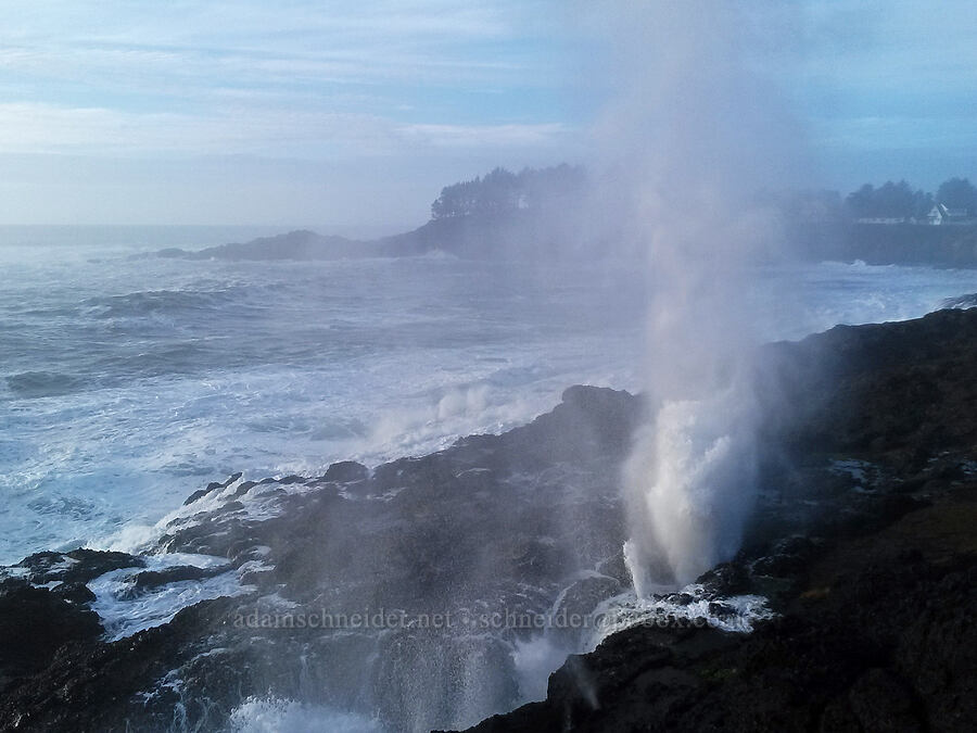 blowhole [Depoe Bay, Lincoln County, Oregon]