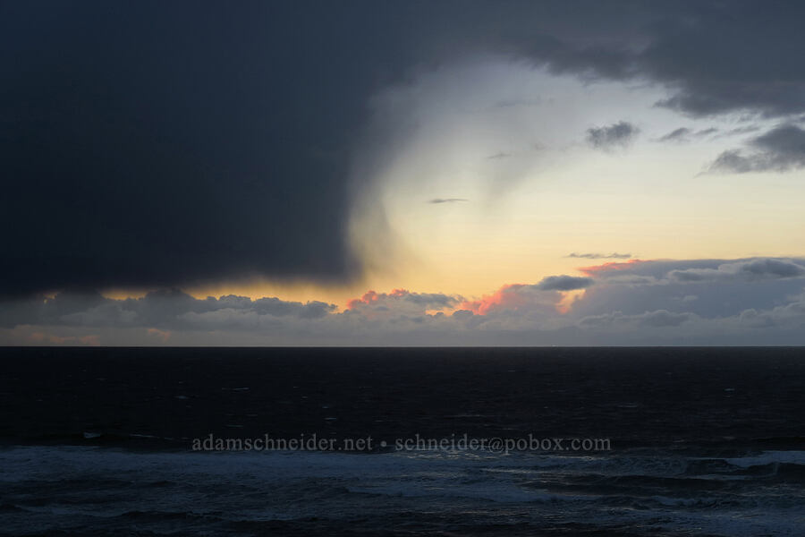 stormy skies [Ocean Terrace Condominiums, Lincoln City, Lincoln County, Oregon]