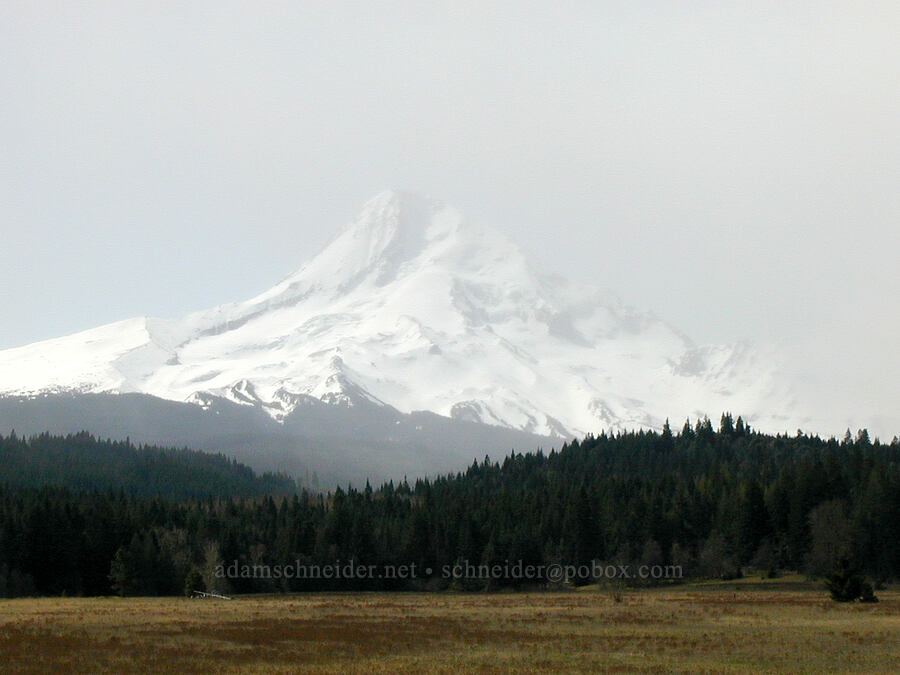 northeast side of Mt. Hood [Laurance Lake Drive, Parkdale, Hood River County, Oregon]