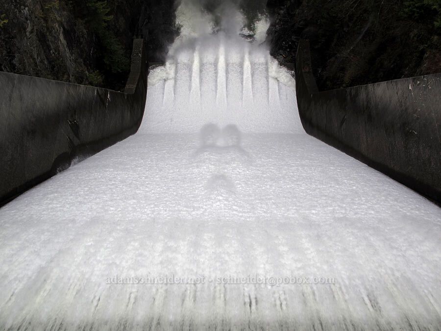 Cleveland Dam [Capilano River Regional Park, West Vancouver, British Columbia, Canada]